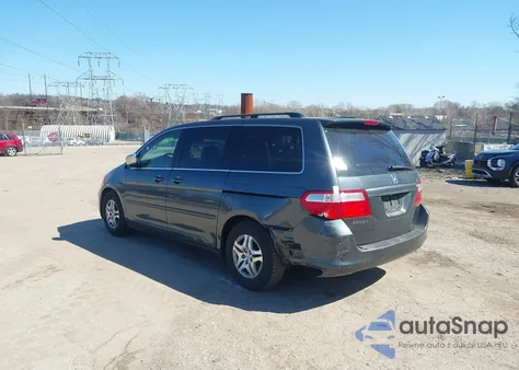 2006 Honda Odyssey Ex z USA, uszkodzony, nr VIN 5FNRL38436B418781